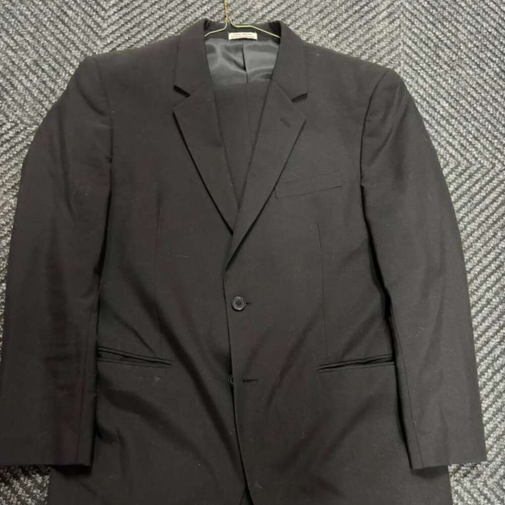 Two pcs men suit Louis Martin pants 34 waist top 40